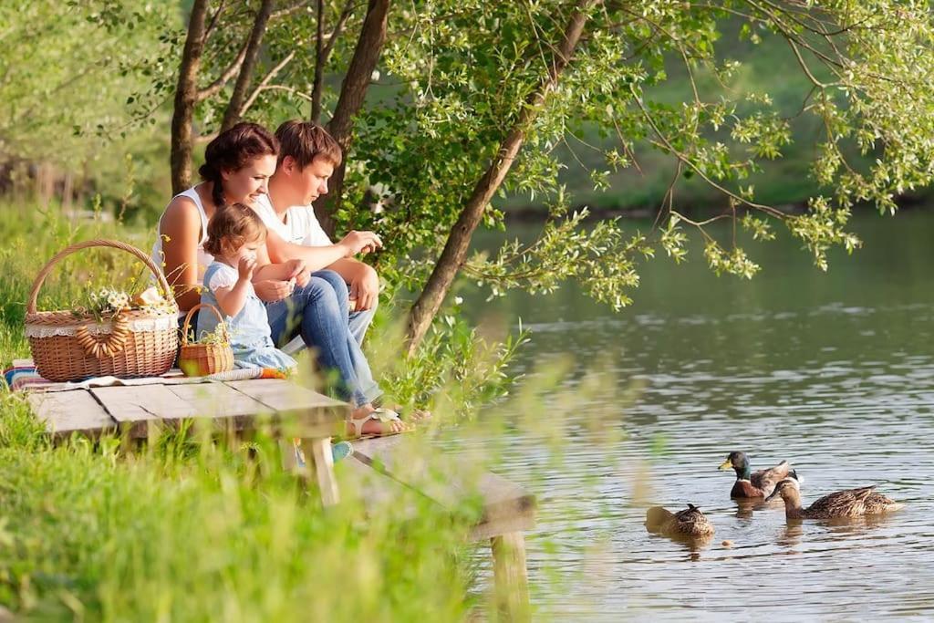 Villa Am See - Naehe Berlin Biesenthal Luaran gambar