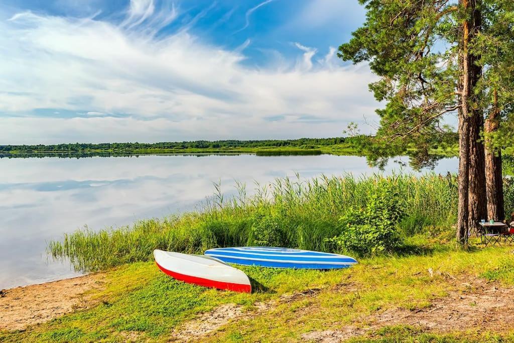 Villa Am See - Naehe Berlin Biesenthal Luaran gambar