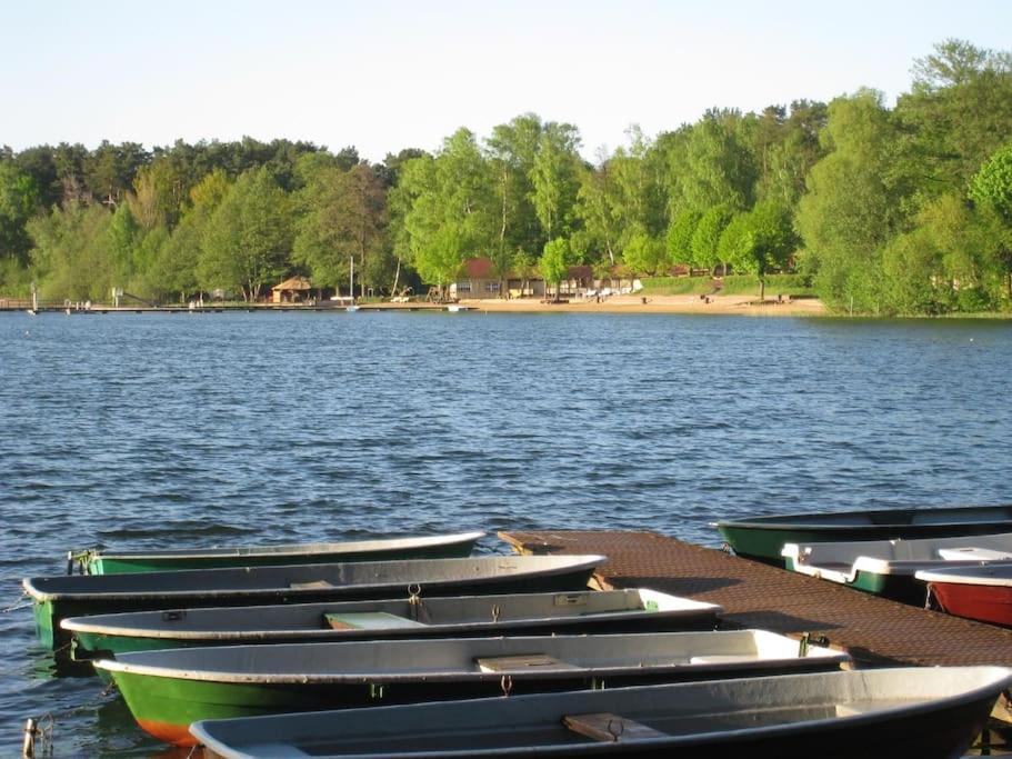 Villa Am See - Naehe Berlin Biesenthal Luaran gambar